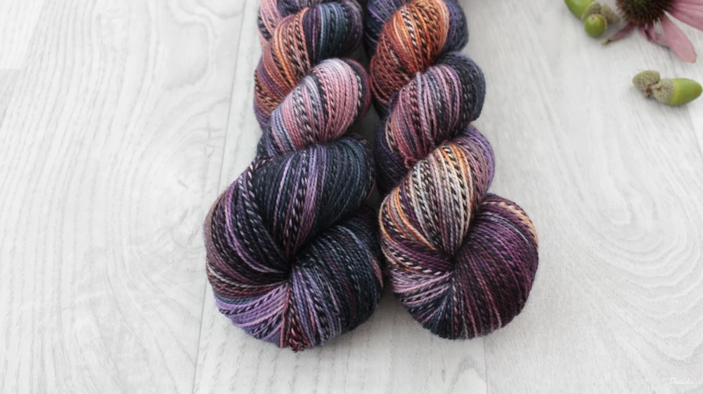 "Půlnoc" - ZEBRA Merino sw/nylon 365m/100g