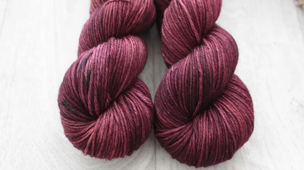 "Hot wine" - extra MERINO se sw 4mm