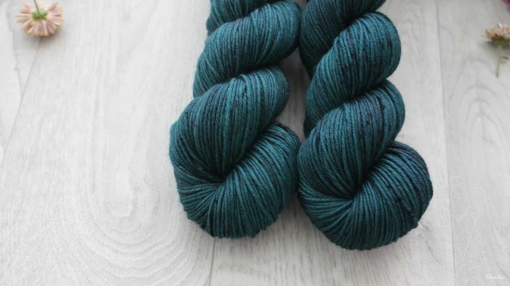 "Teal Coca" - extra MERINO se sw 4mm