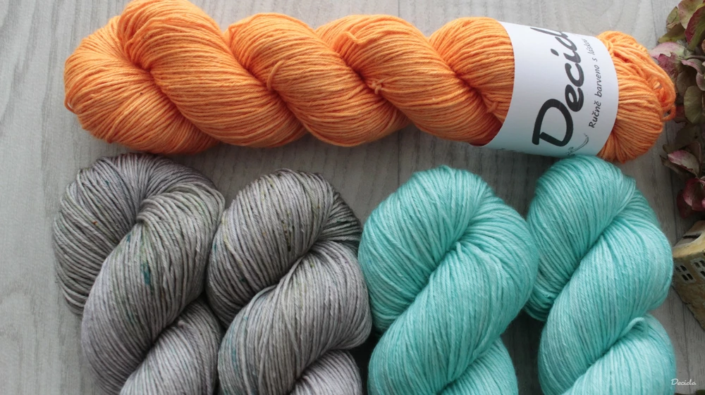 "KIT 10" 500g - Merino/hedvábí 80/20 360m