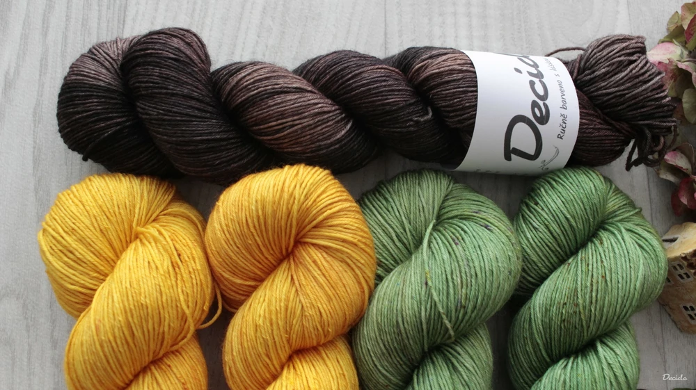 "KIT 12" 500g - Merino/hedvábí 80/20 360m