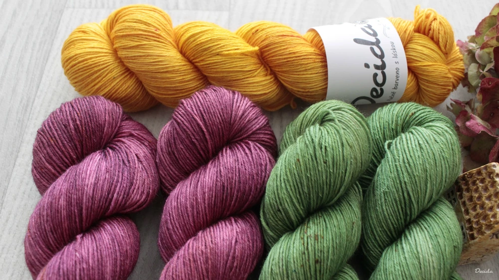 "KIT 14" 500g - Merino/hedvábí 80/20 360m