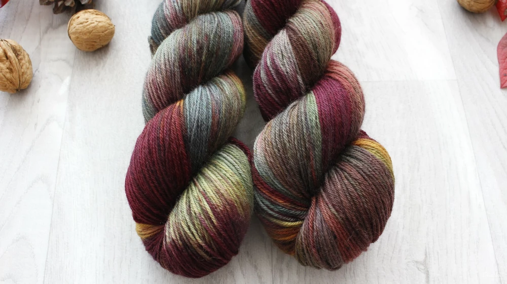 "Akabongi" - EXTRA Merino sw/polyamid 365m/100g