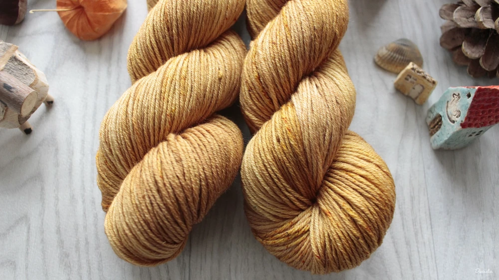 "Obilí 2" Merino/hedvábí 4mm 