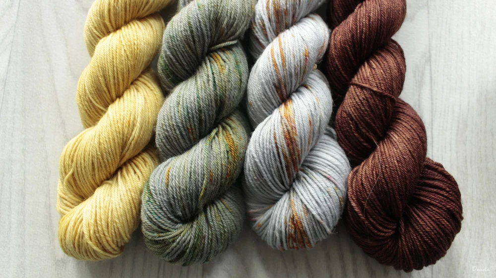 "Set 1" 200g - merino sw 400m/100g