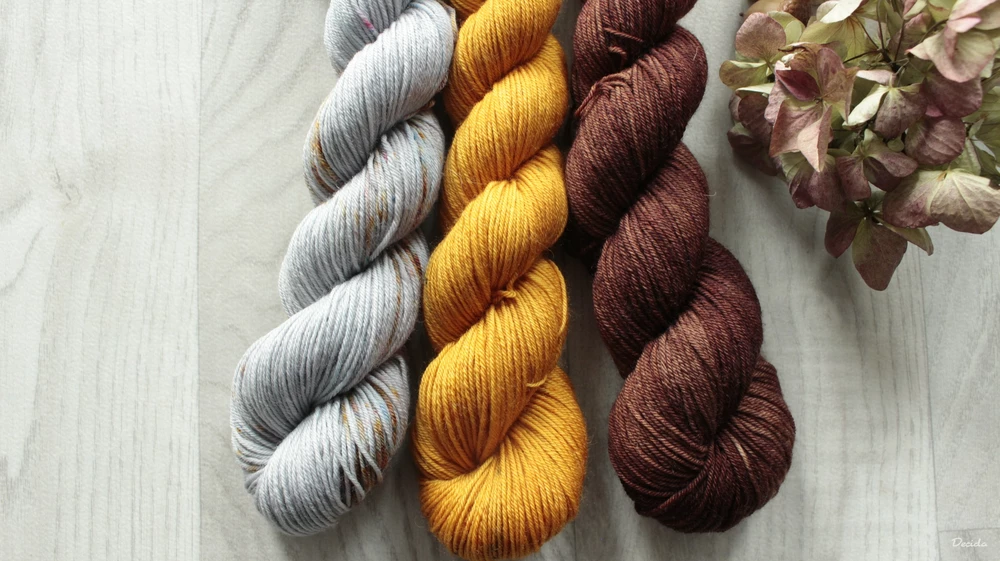 "Set 6" 150g - merino sw 400m/100g