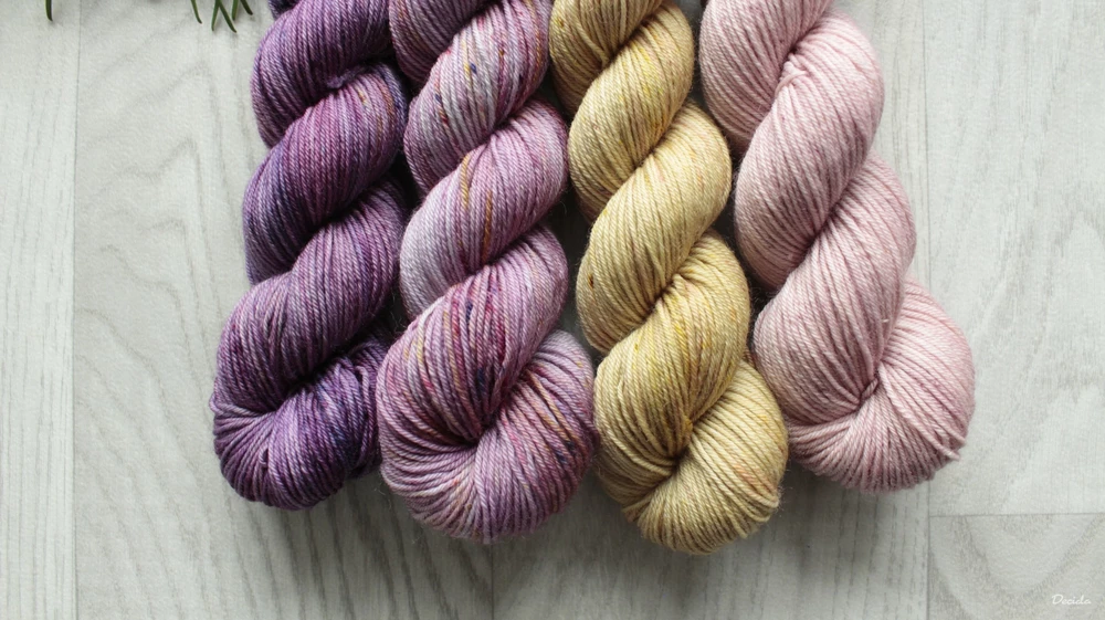 "Set 9" 200g -  merino sw 400m/100g