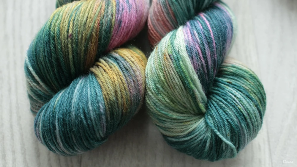 "Magic Grasshopper" - EXTRA Merino sw/polyamid 365m/100g