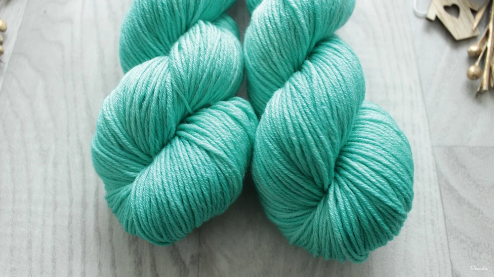 "Mint" Merino/hedvábí 4mm 
