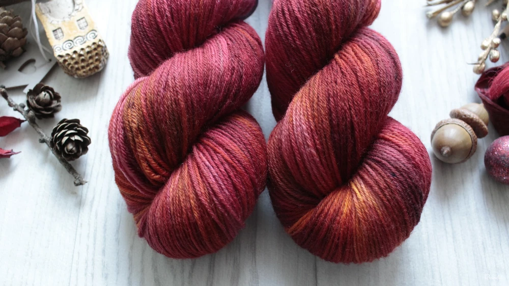 "Podzimní kráska" - EXTRA Merino sw/polyamid 365m/100g