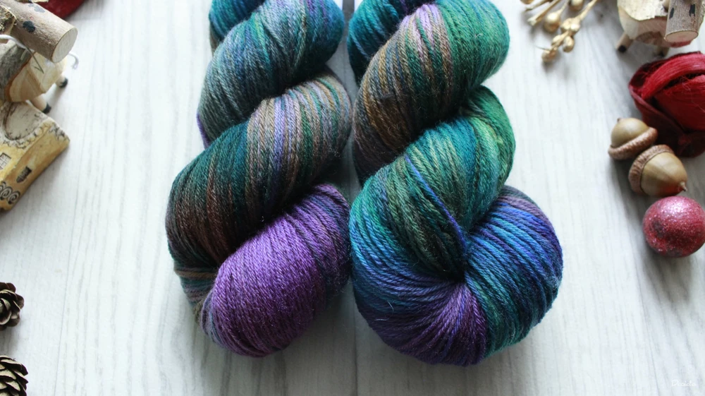 "Dragon" - EXTRA Merino sw/polyamid 365m/100g