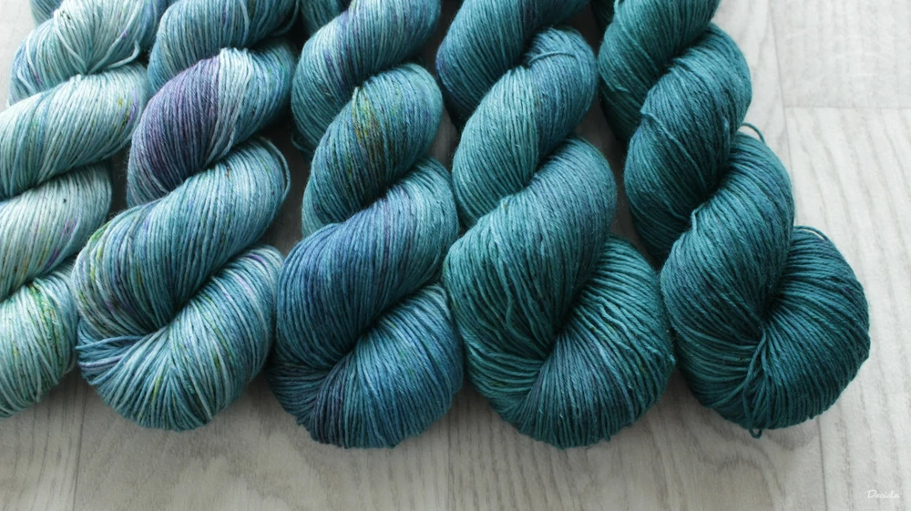 Fade "Moře"  extra MERINO se sw 3mm