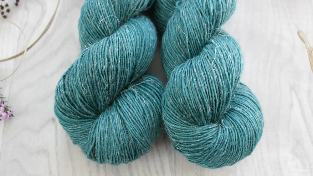 "Teal" - Single 90% Merino/10% Len 366m