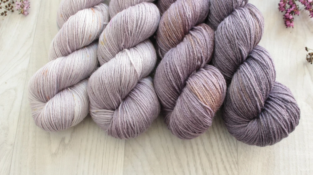 Fade set "Brezo" 400g - 80%merino/20%bambus