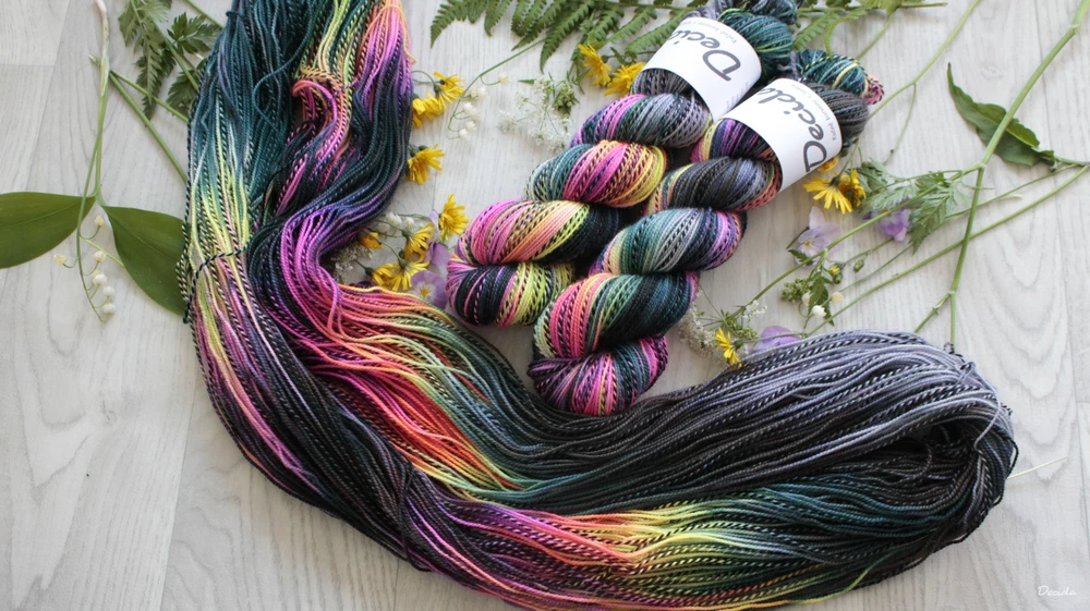 "Colibria" - ZEBRA Merino sw/nylon 365m/100g