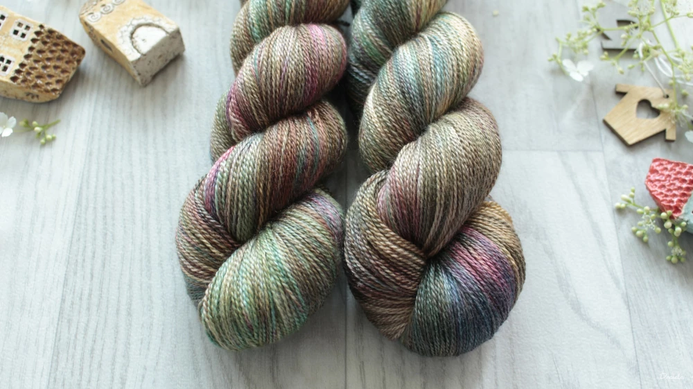 "Ptačí budka" merino/hedvábí 50/50 600m