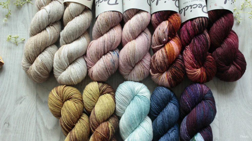 "Sólistky" - Merino sw/polyamid 4,5mm