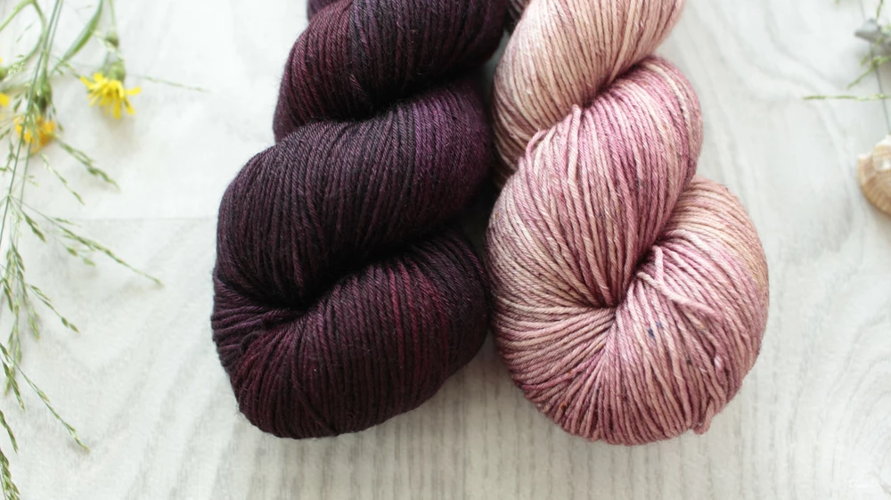 "Set 3" 200g - 80% merino 20% hedvábí 360m