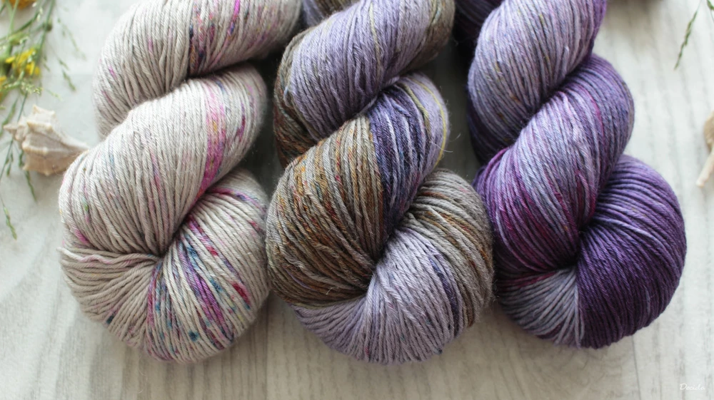 "Set 30" 300g - MIX materiálů (merino/hedvábí)
