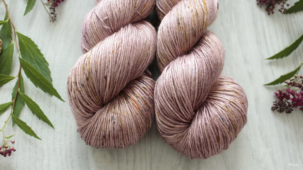 "Rushin" 100% pravé hedvábí 400m