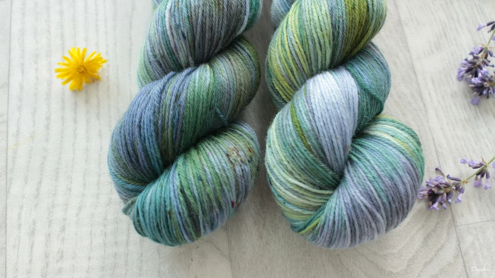 "Sea song" - EXTRA Merino sw/polyamid 365m/100g