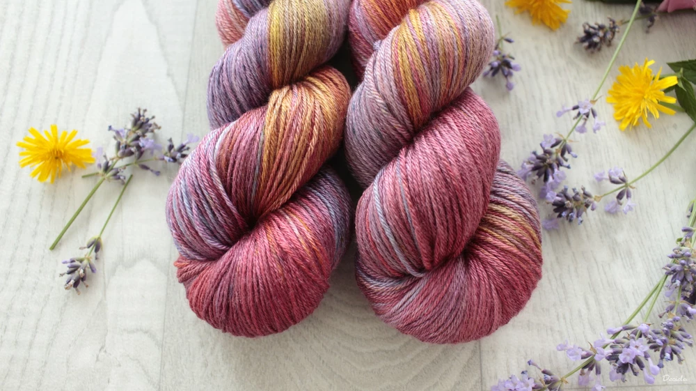 "Hot Summer" - merino/hedvábí 50/50 400m