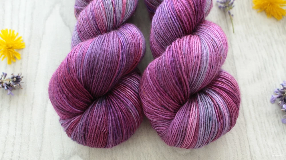 "Fuchsia" merino/hedvábí 70/30 400m jednonitka