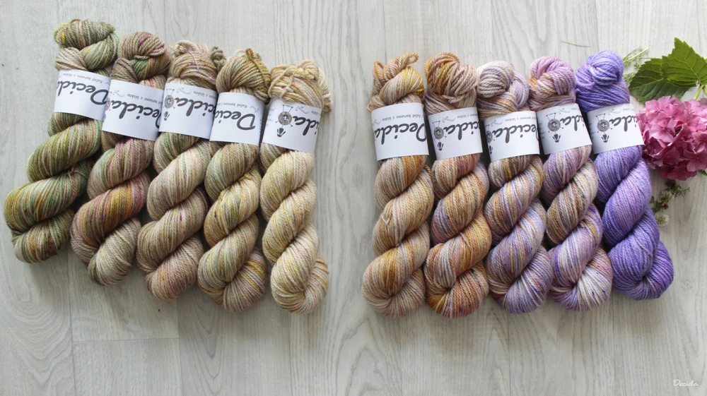 Fade na přání - ARAN merino sw 166m/100g
