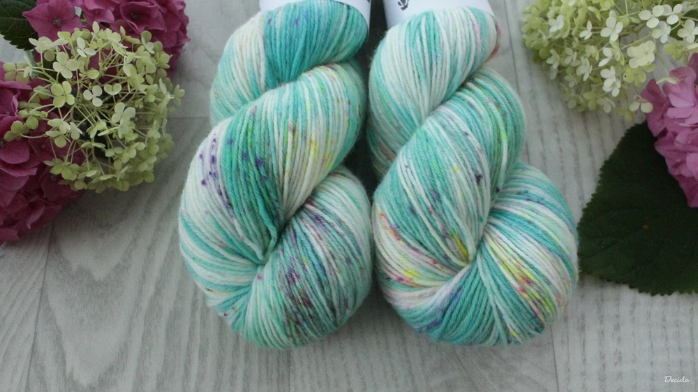 "Dino" - EXTRA Merino sw/polyamid 365m/100g