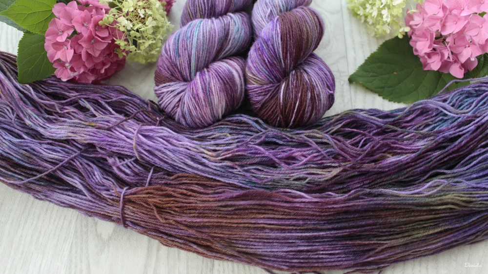 "Sowia" - EXTRA Merino sw/polyamid 365m/100g