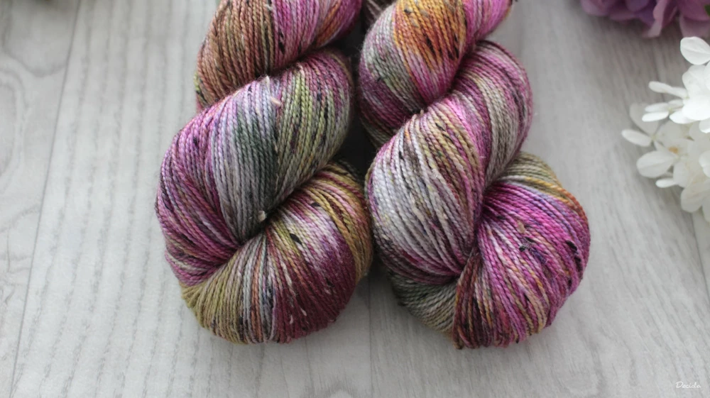 "Fresa" - merino a Donegal neps 400m