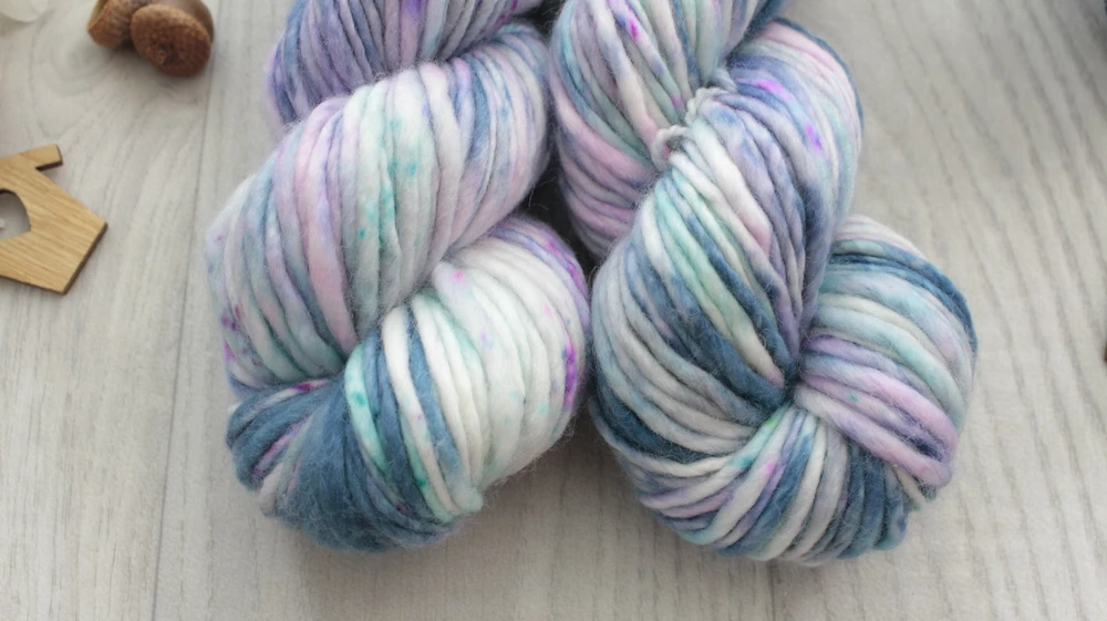 "Bella" extra MERINO Thick and Thin 100m