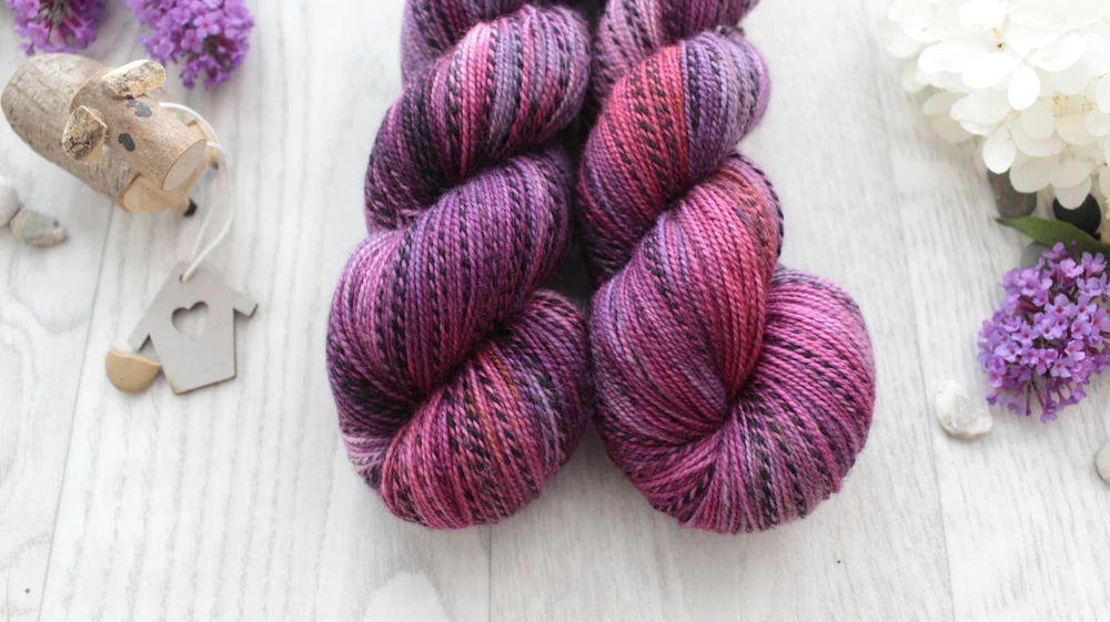 "Keya" - ZEBRA Merino sw/nylon 400m/100g