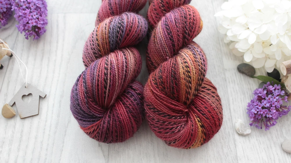 "Baile" - ZEBRA Merino sw/nylon 400m/100g