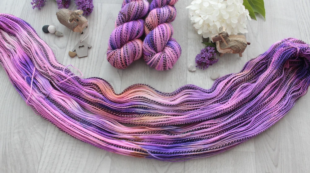 "Hypnos" - ZEBRA Merino sw/nylon 400m/100g