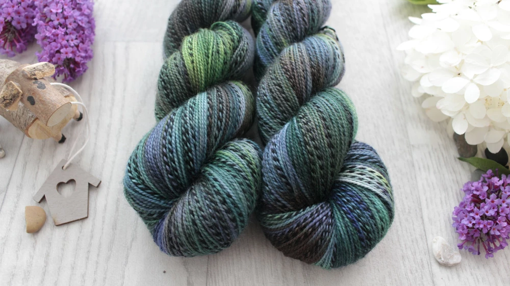 "Ritual" - ZEBRA Merino sw/nylon 400m/100g