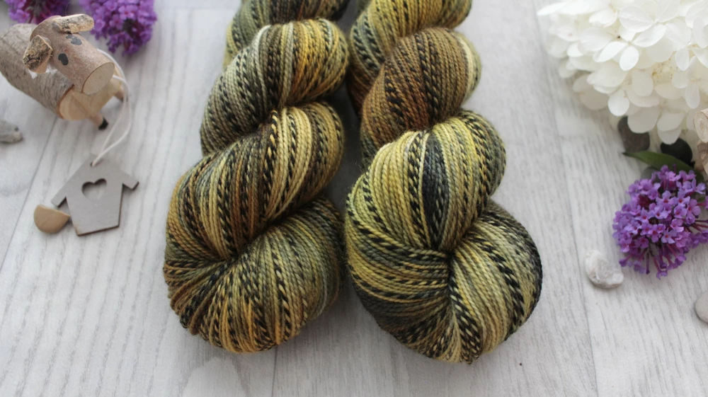 "Anima Mundi" - ZEBRA Merino sw/nylon 400m/100g