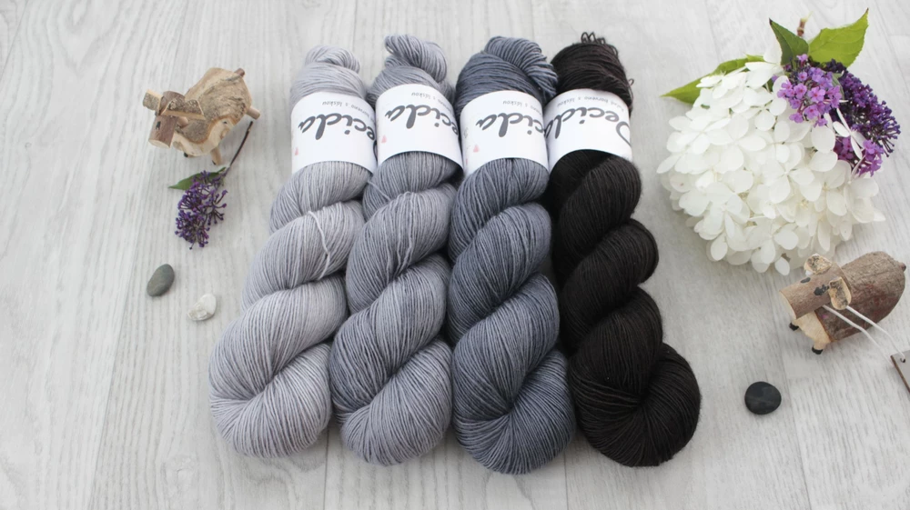 "Set 1" 400g - merino sw Single 366m