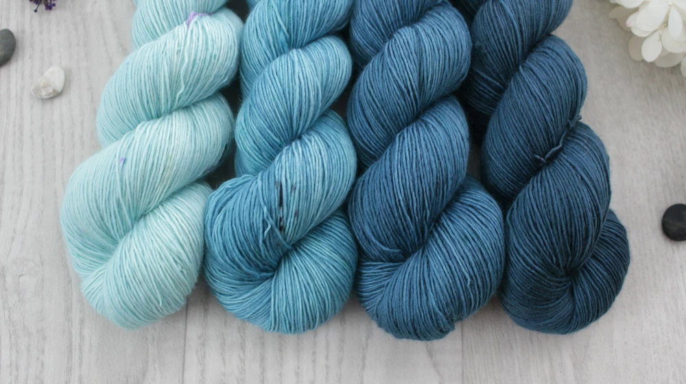 "Set 5" 400g - merino sw Single 366m
