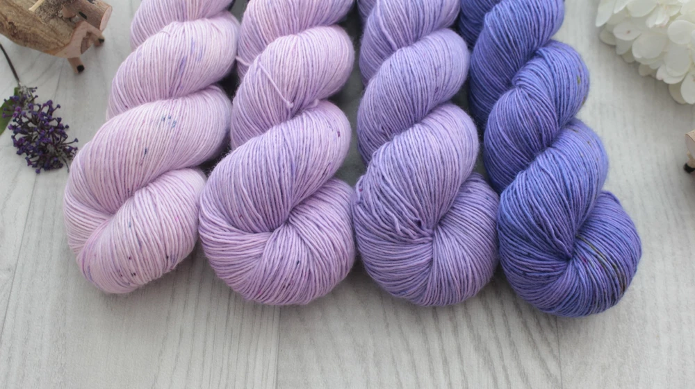 "Set 9" 400g - merino sw Single 366m