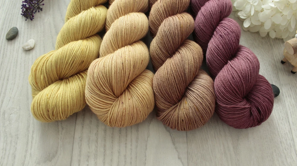 "Set 15" 400g - merino sw 4ply 400m