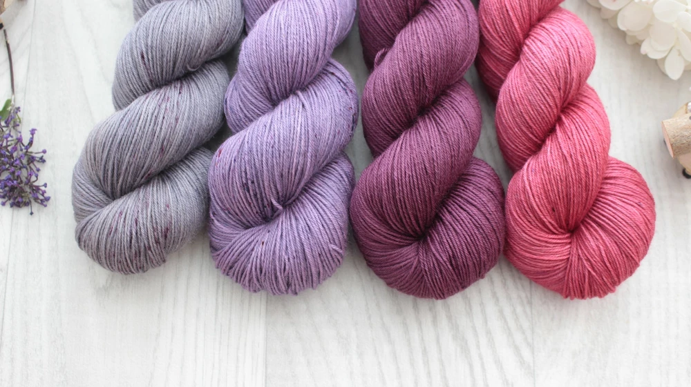 "Set 17" 400g - merino sw 4ply 400m