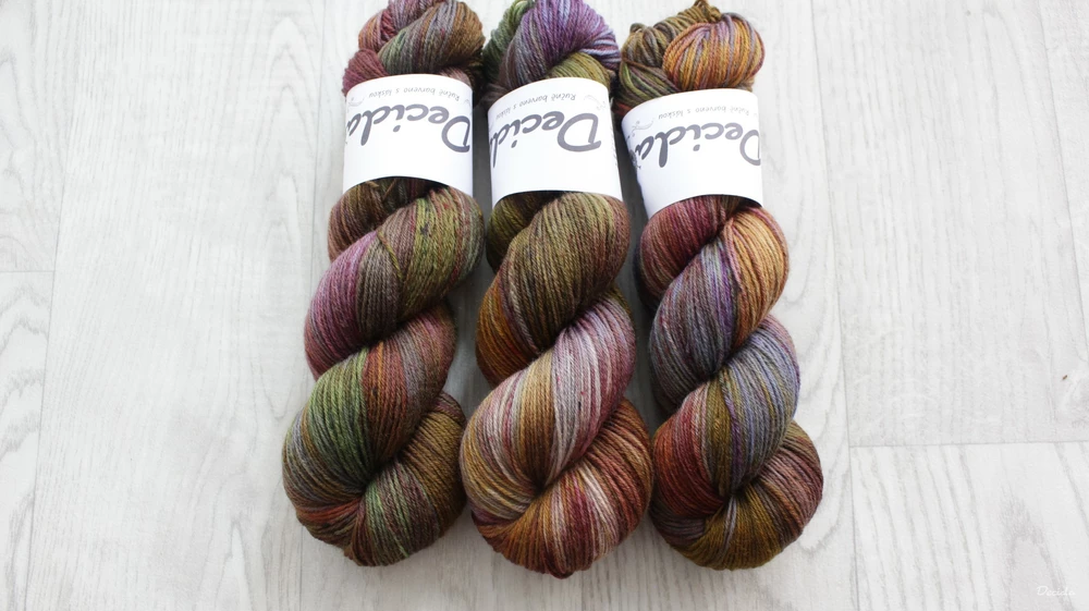 "Monkey Safari" - EXTRA Merino sw/polyamid 365m/100g