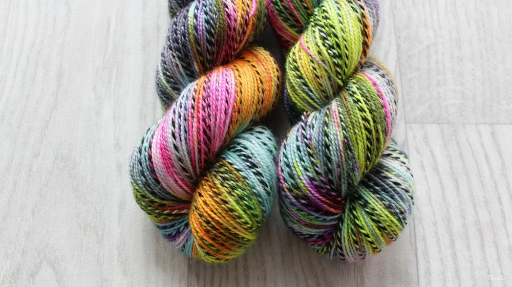 "Neon Balm" - ZEBRA Merino sw/nylon 400m/100g