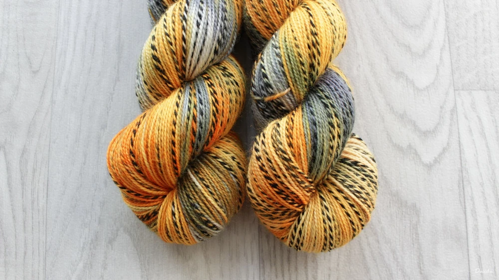 "Ween" - ZEBRA Merino sw/nylon 400m/100g