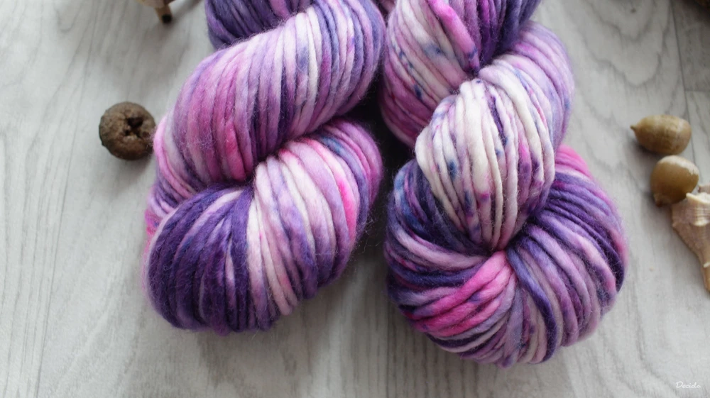"Nola" extra MERINO Thick and Thin 100m