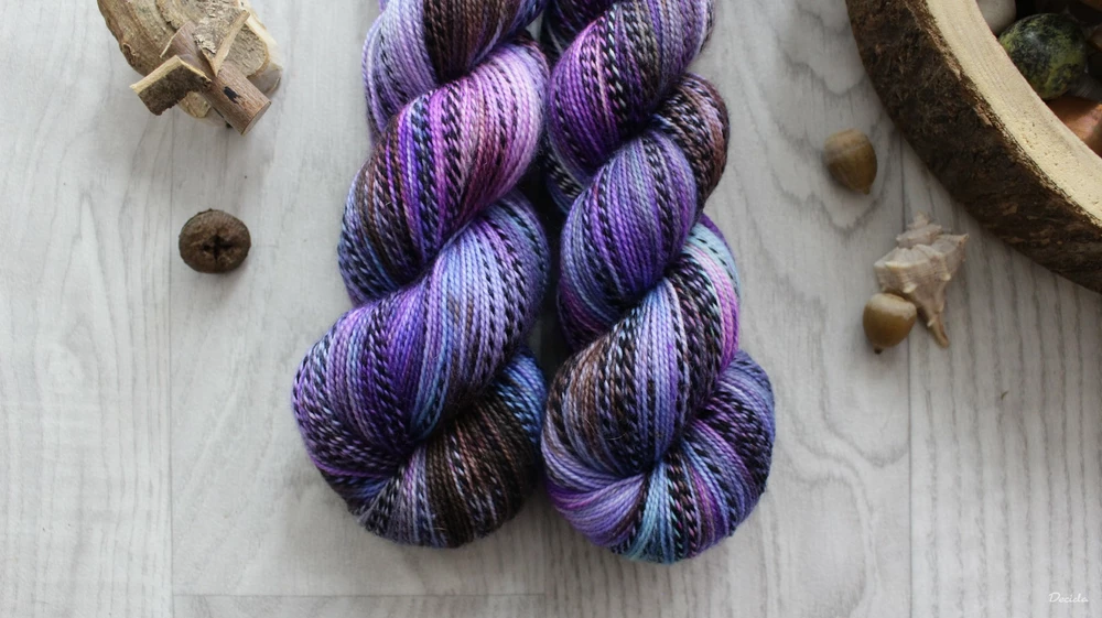 "Sapien" - ZEBRA Merino sw/nylon 400m/100g
