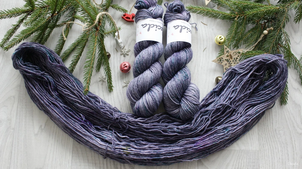 "Aye" - Merino sw/polyamid 4,5mm