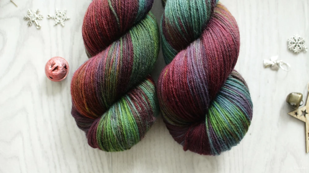 "Super Green" - EXTRA Merino sw/polyamid 365m/100g