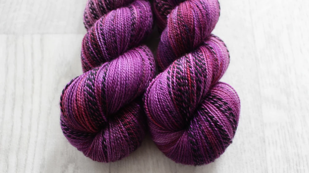 "Berry" - ZEBRA Merino sw/nylon 400m/100g